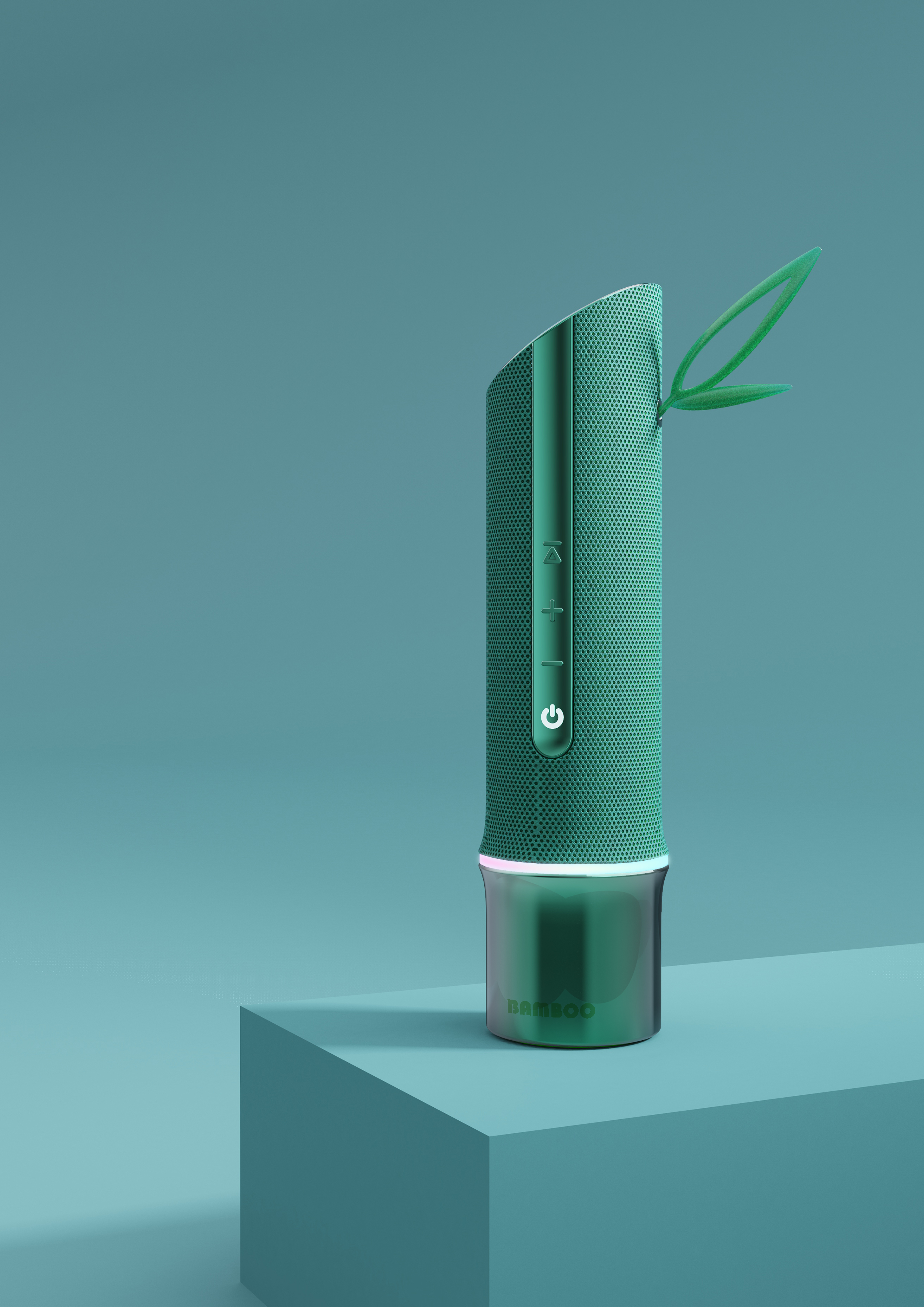 Intelligent speaker，Bamboo，atmosphere，