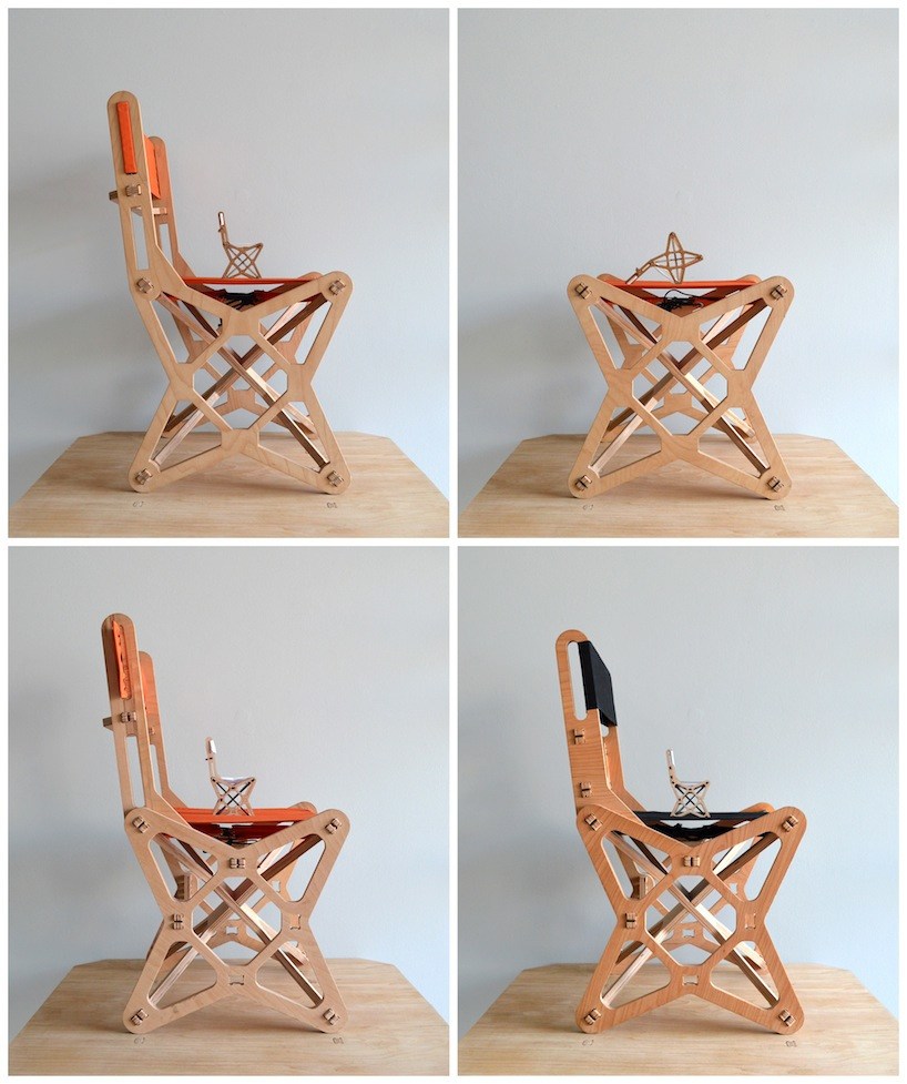 Home Furnishing，chair，wood，multi-function，industrial design，