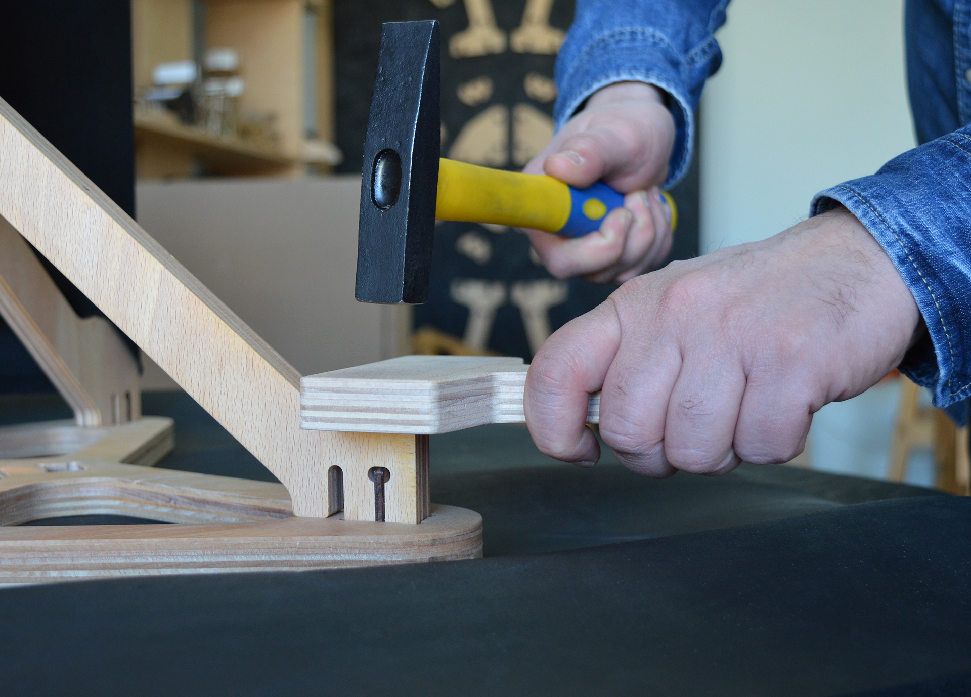 Home Furnishing，chair，wood，multi-function，industrial design，