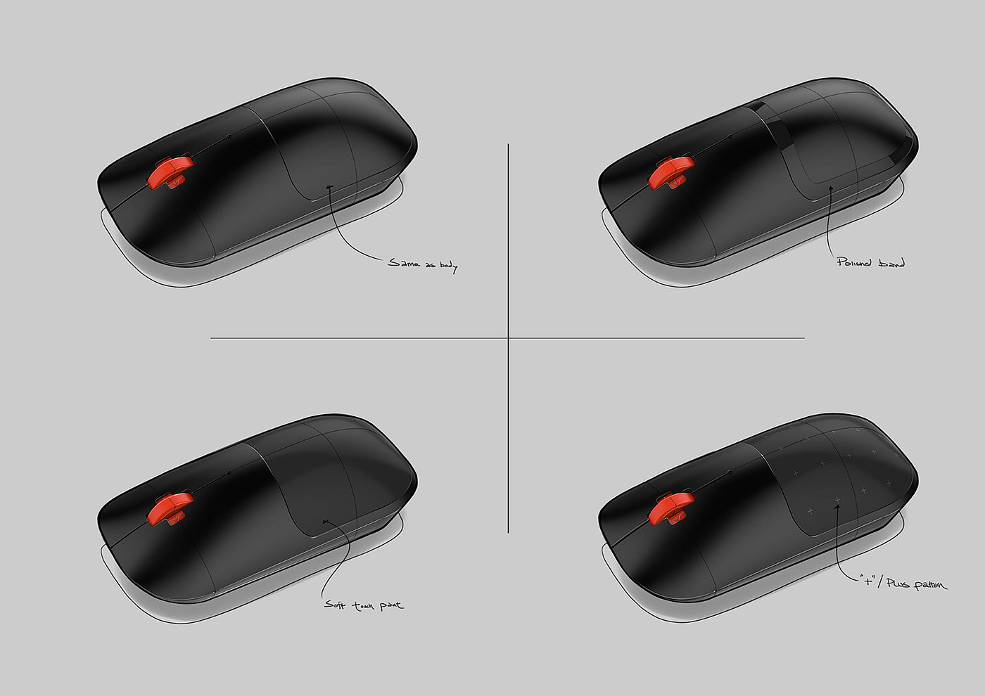 mouse，wireless，fashion，black，Simplicity，