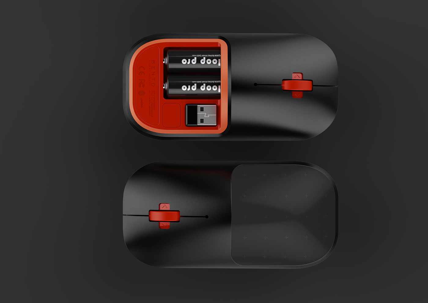 mouse，wireless，fashion，black，Simplicity，