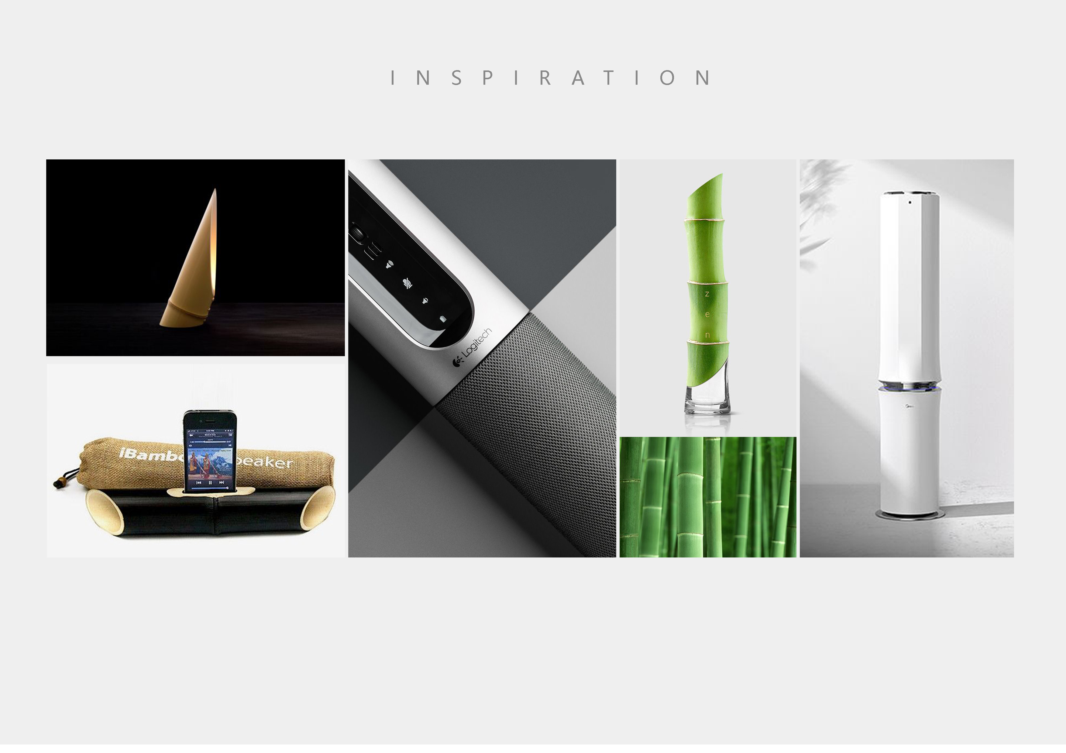 Intelligent speaker，Bamboo，atmosphere，