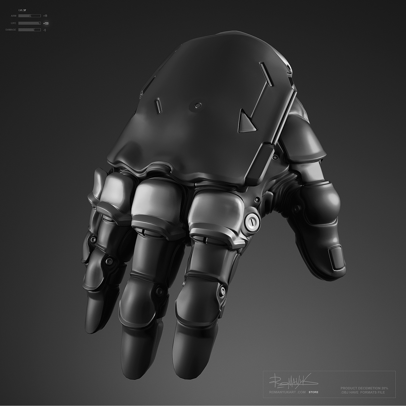 a helmet and armor，Game model，3D armor，Character art，Game character，