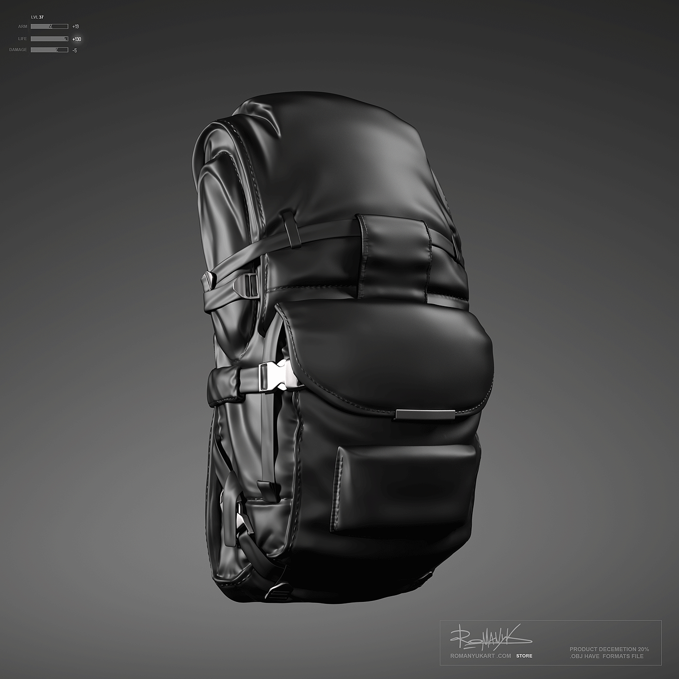 a helmet and armor，Game model，3D armor，Character art，Game character，