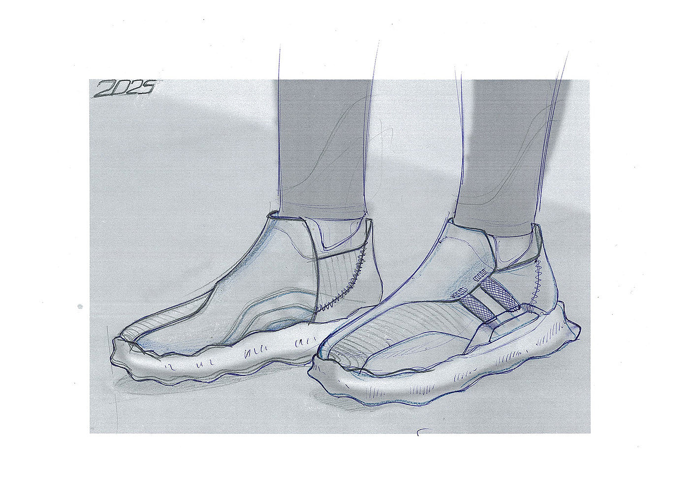 robot，elastic，shoes，conceptual design，