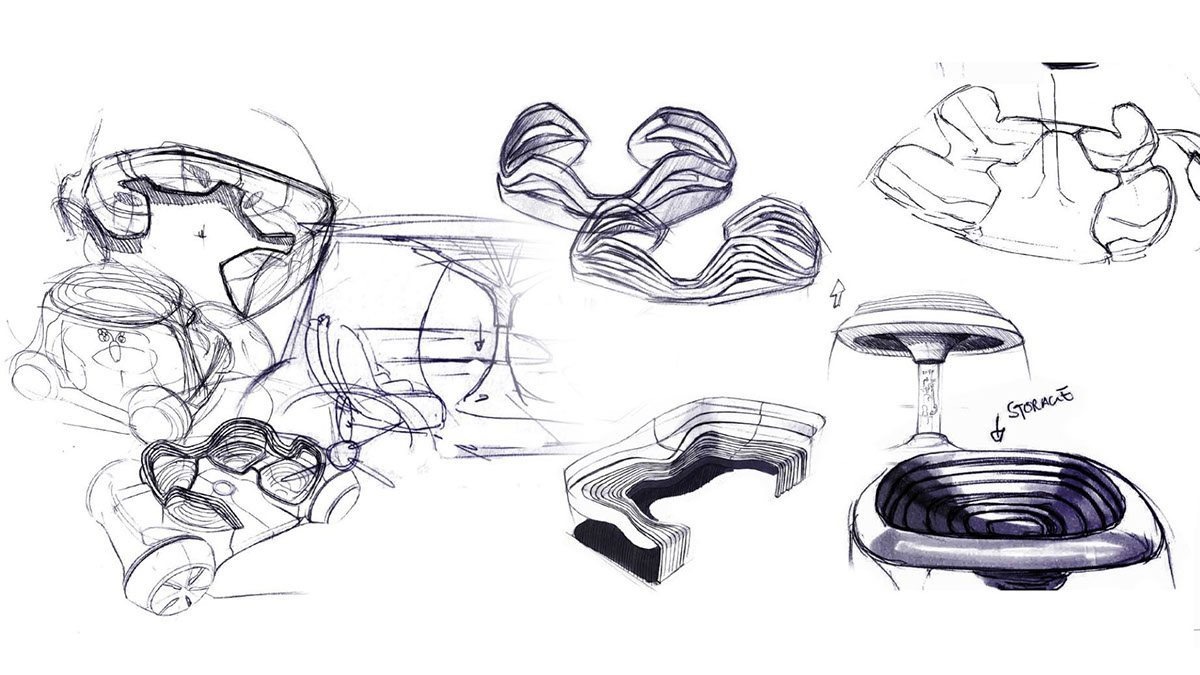 product design，industrial design，paper，automobile，Chang'an，