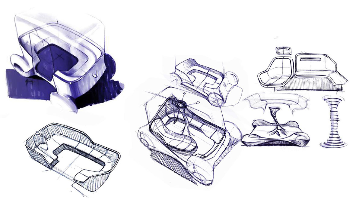 product design，industrial design，paper，automobile，Chang'an，