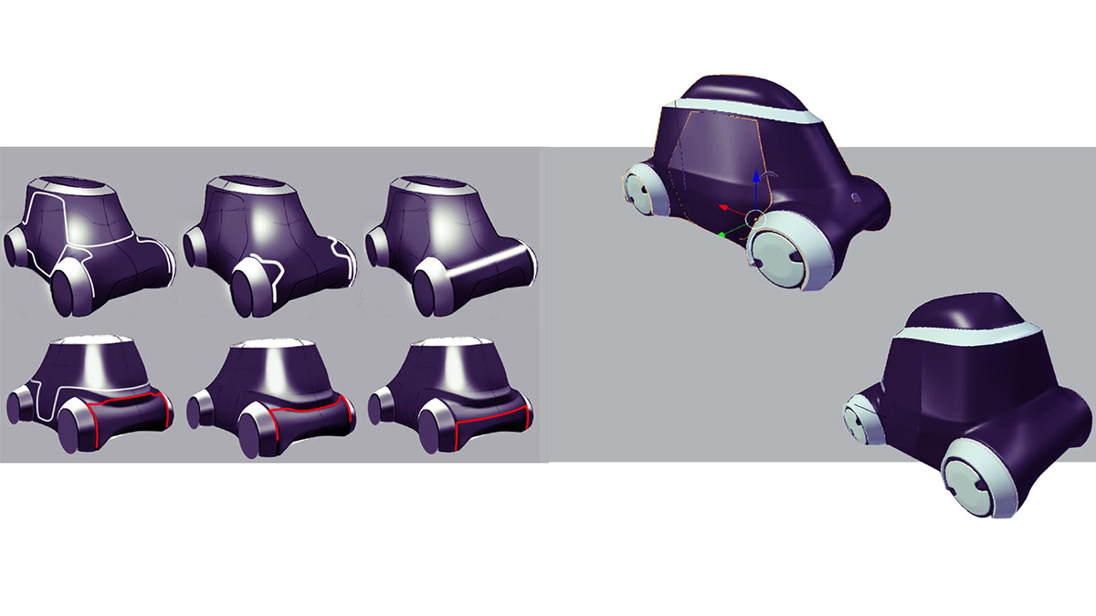 product design，industrial design，paper，automobile，Chang'an，