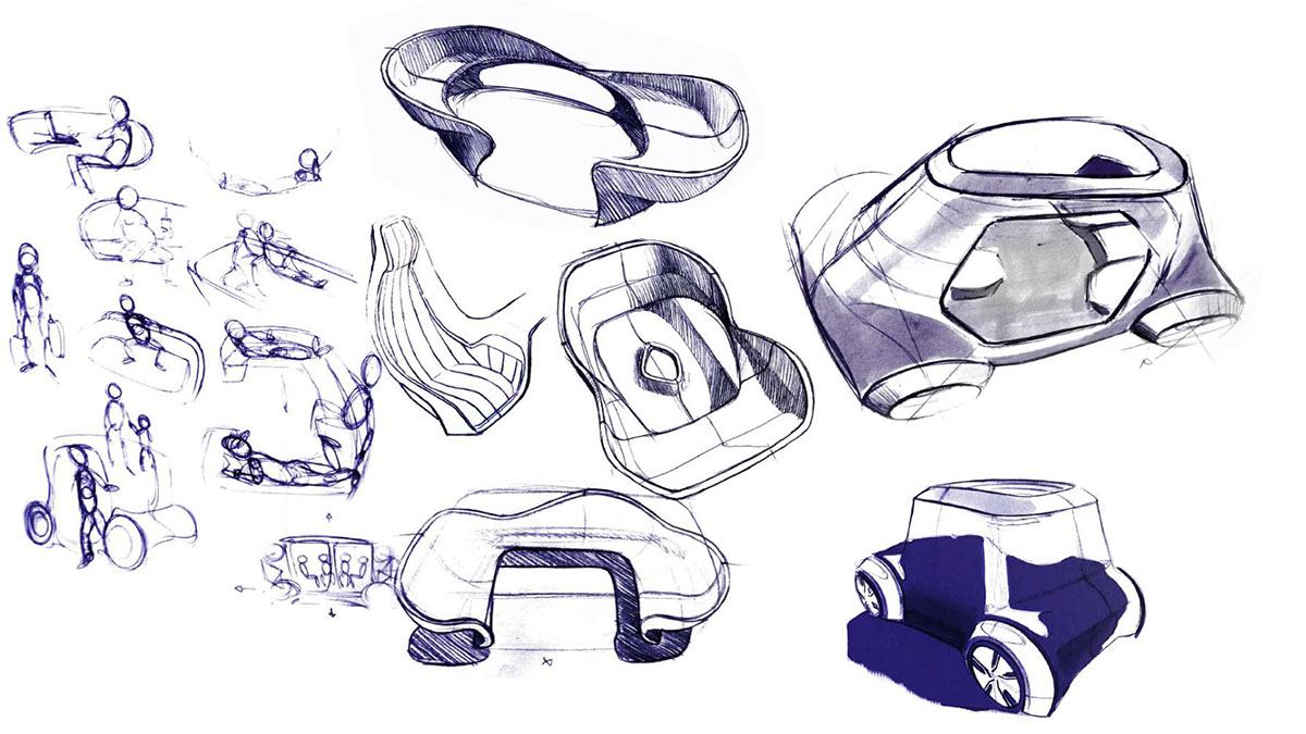 product design，industrial design，paper，automobile，Chang'an，