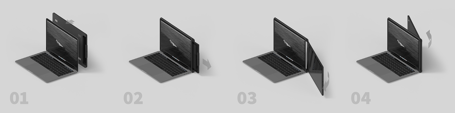 originality，Design，Notebook computer，Double screen，Duo，