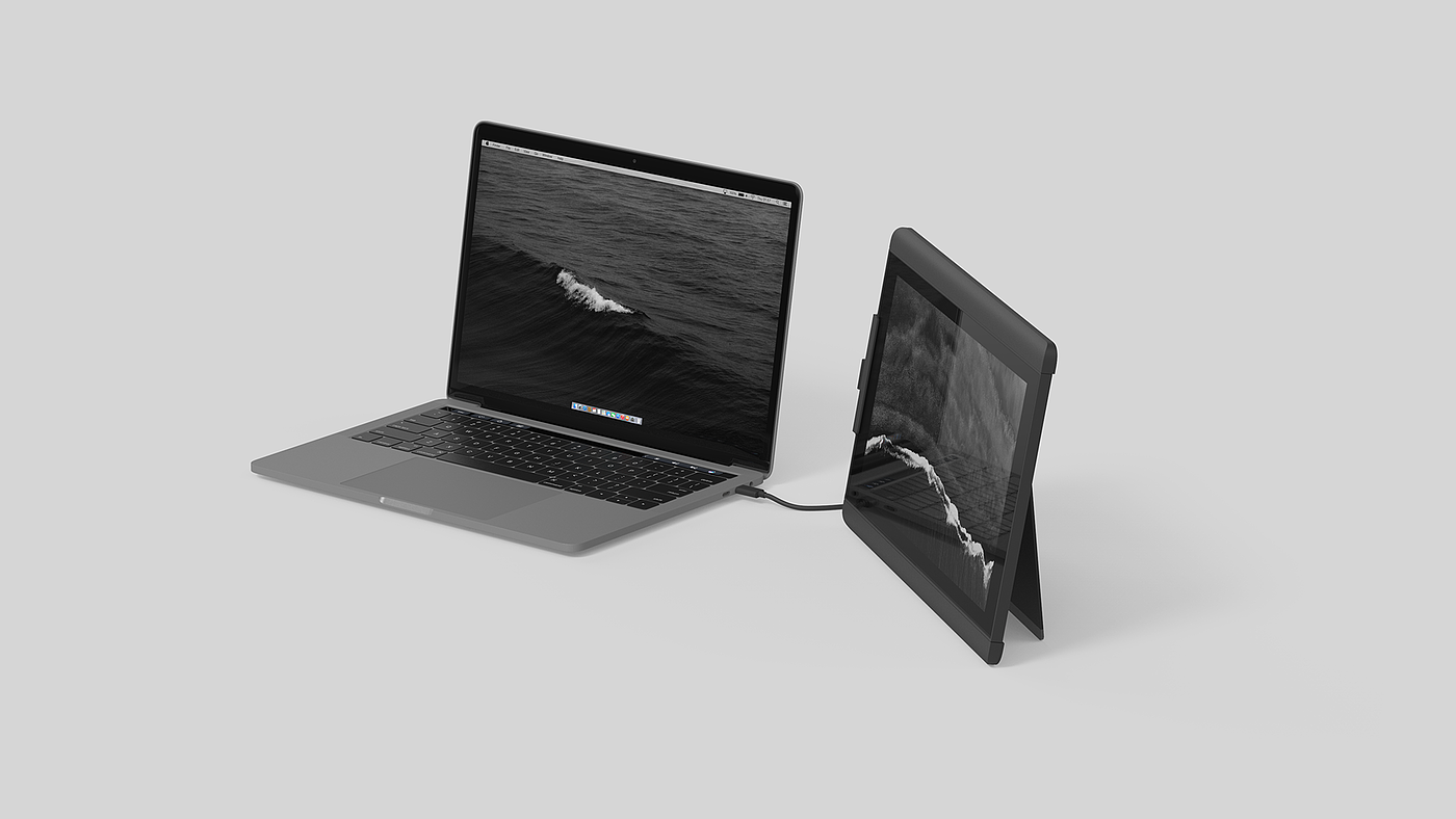 originality，Design，Notebook computer，Double screen，Duo，