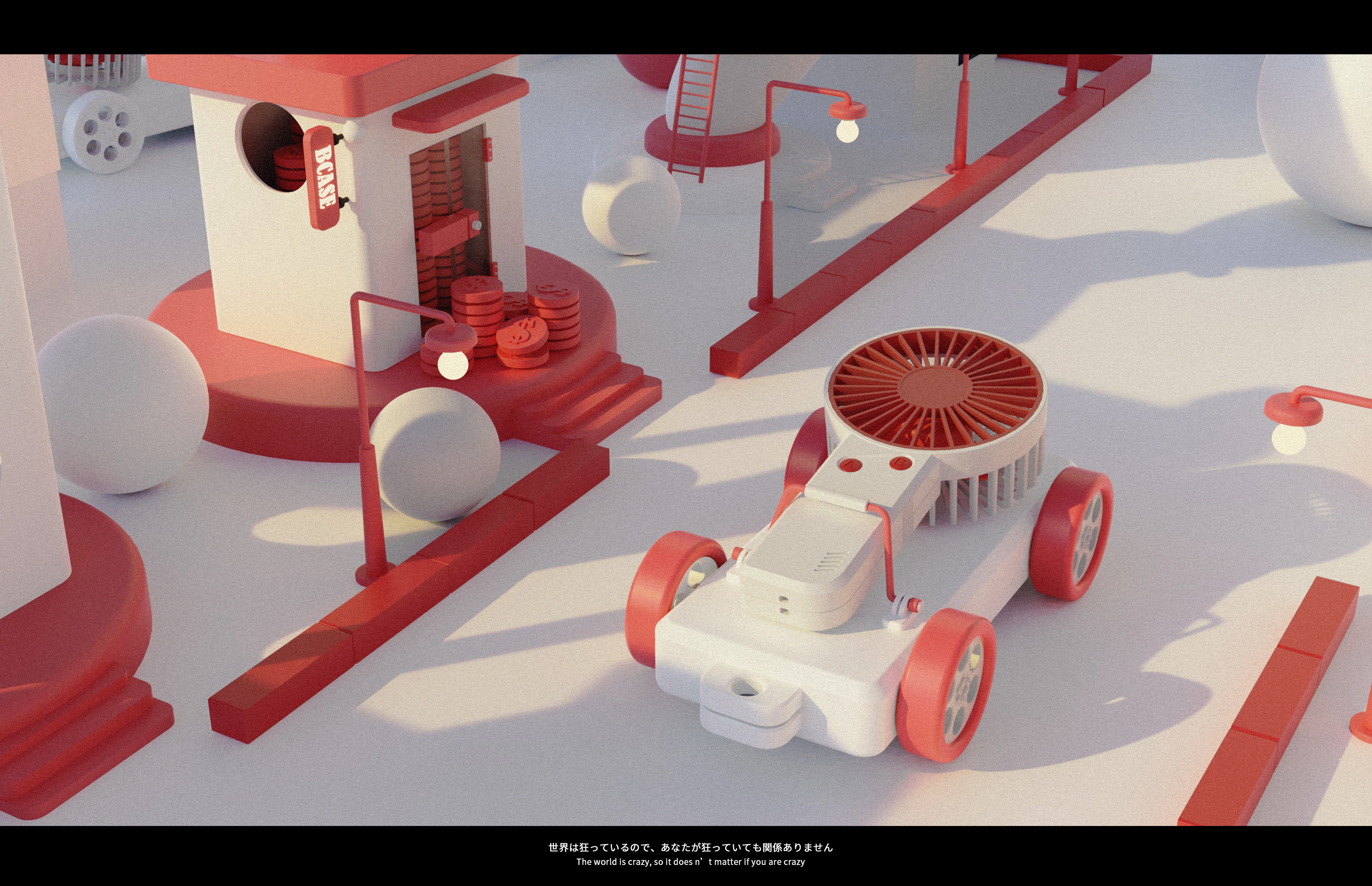 Handheld fan，Game fan，personality，Tide play，Render，Hand drawn，Fan，Summer，