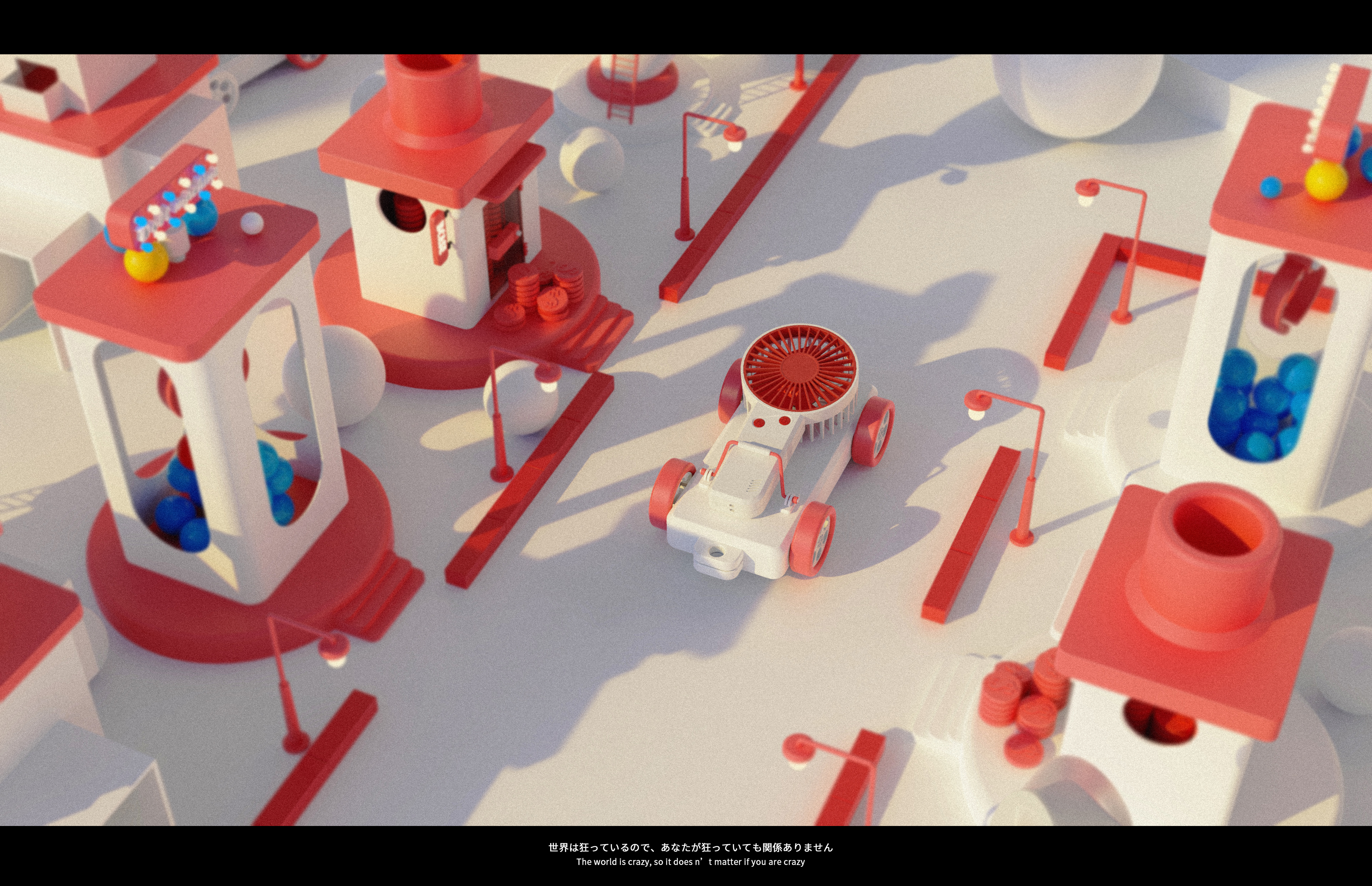 Handheld fan，Game fan，personality，Tide play，Render，Hand drawn，Fan，Summer，