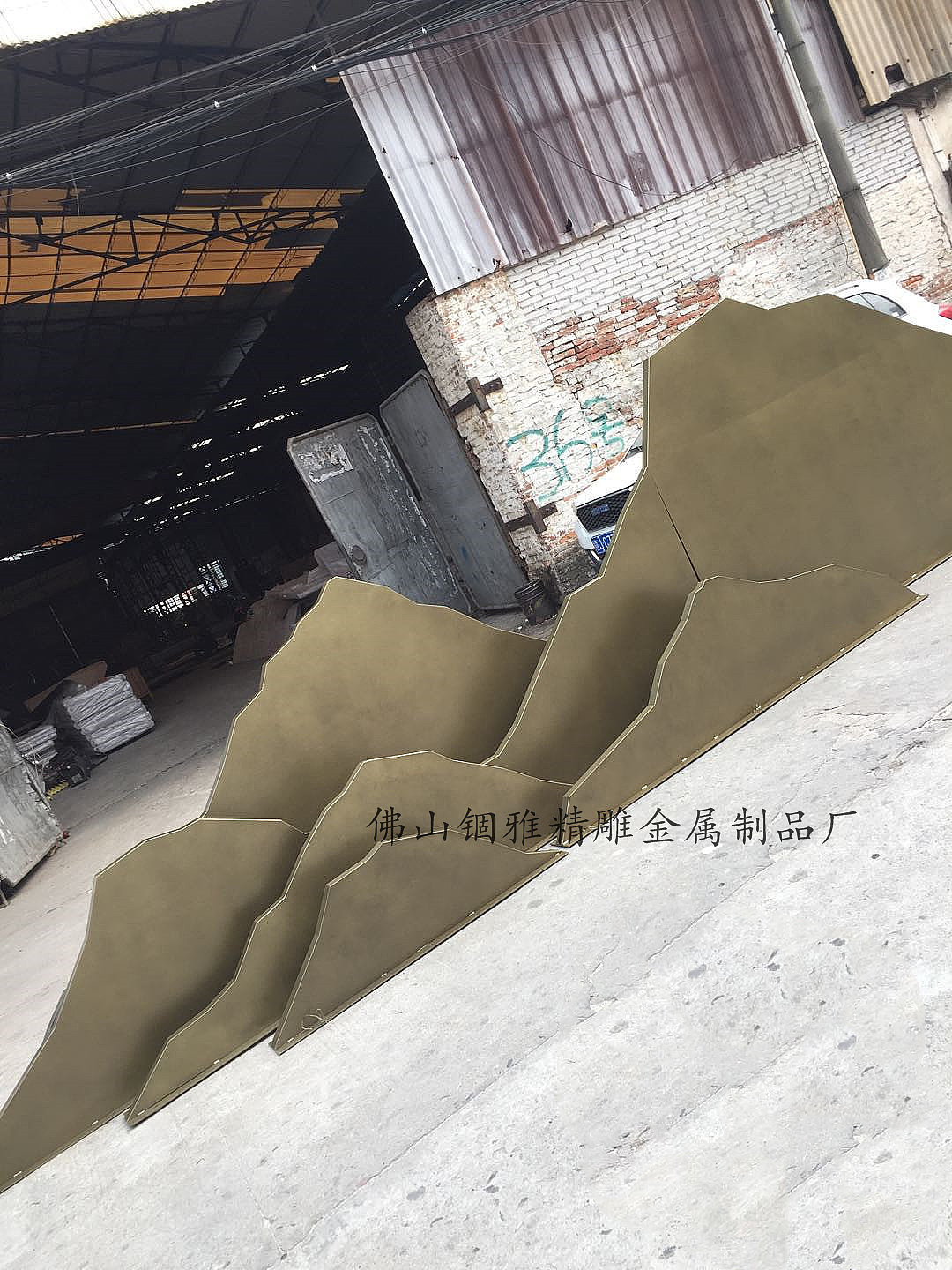 Stainless steel sculpture, stainless steel rockery，