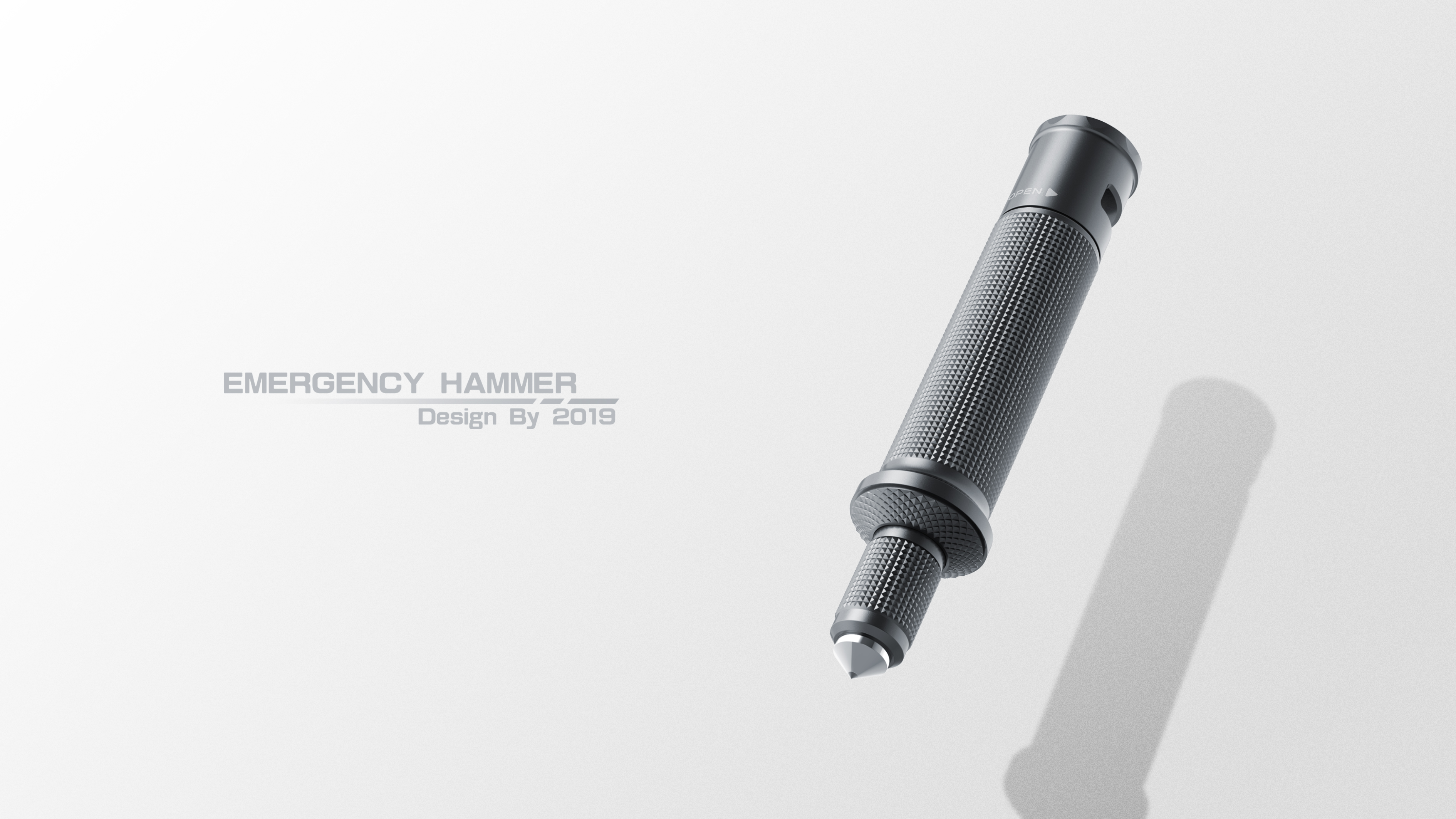 Multifunctional window breaking hammer，