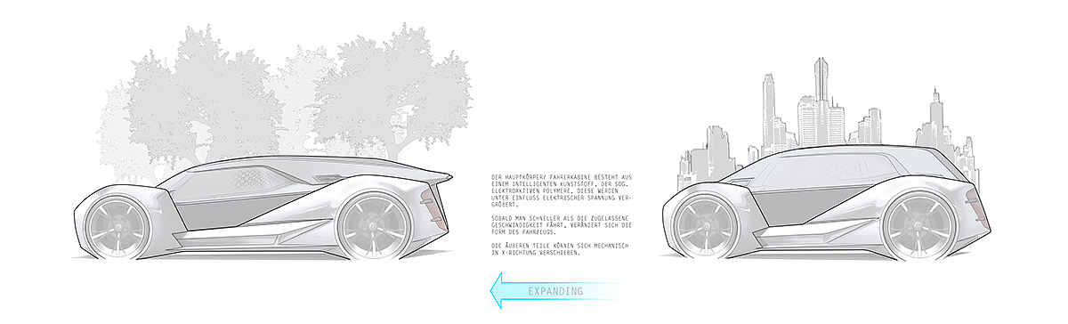 Automatic design，sketch，Cool，Dynamic，industrial design，