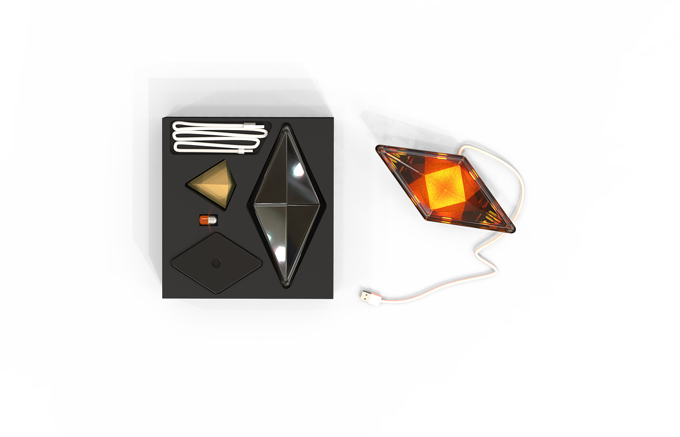 lamp，