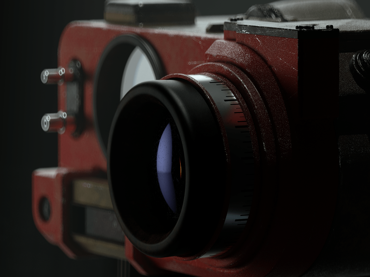 telescope，Cinema 4D，Autodesk Fusion 360，Redshift 3D，ps，