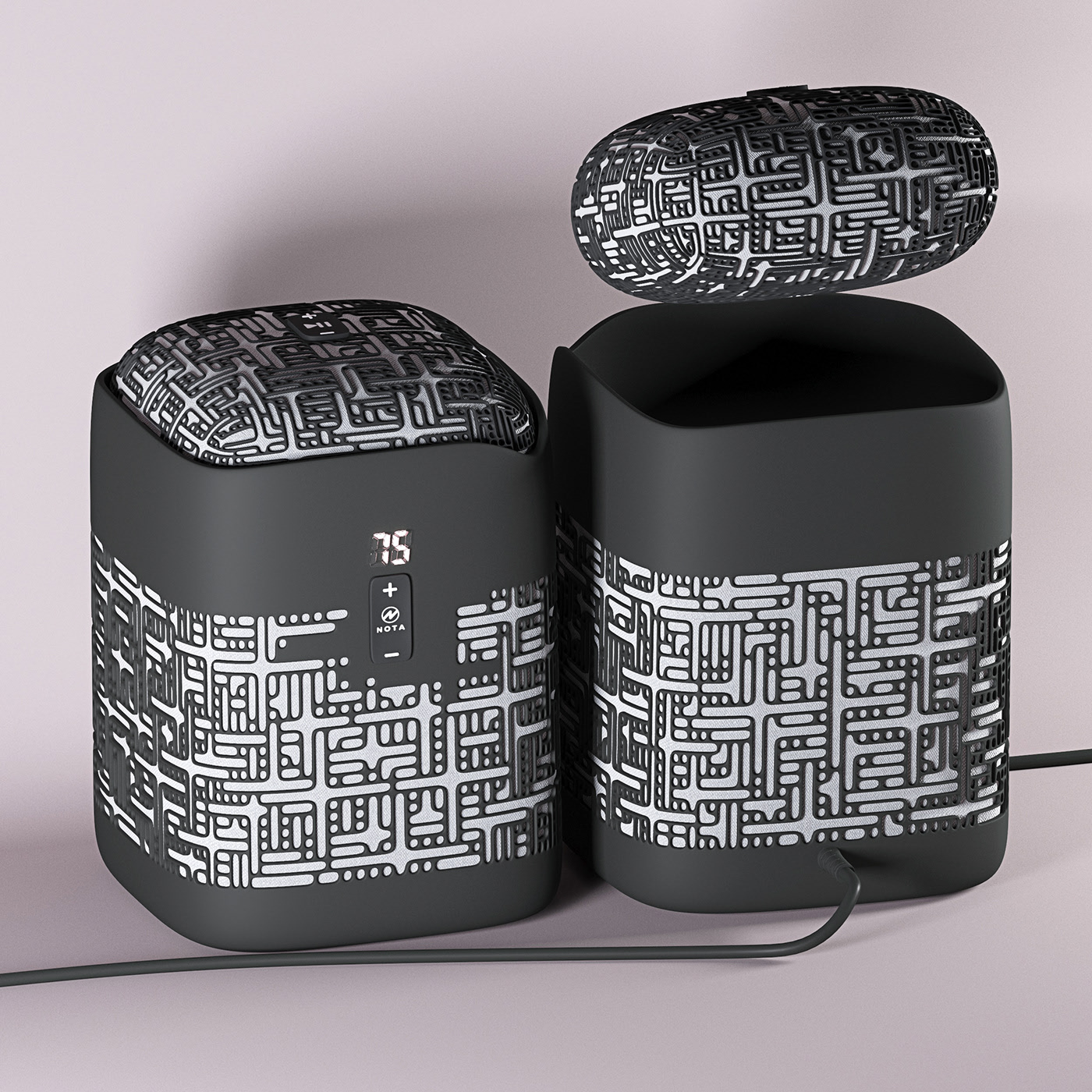 product design，industrial design，fresh，Bluetooth，sound，