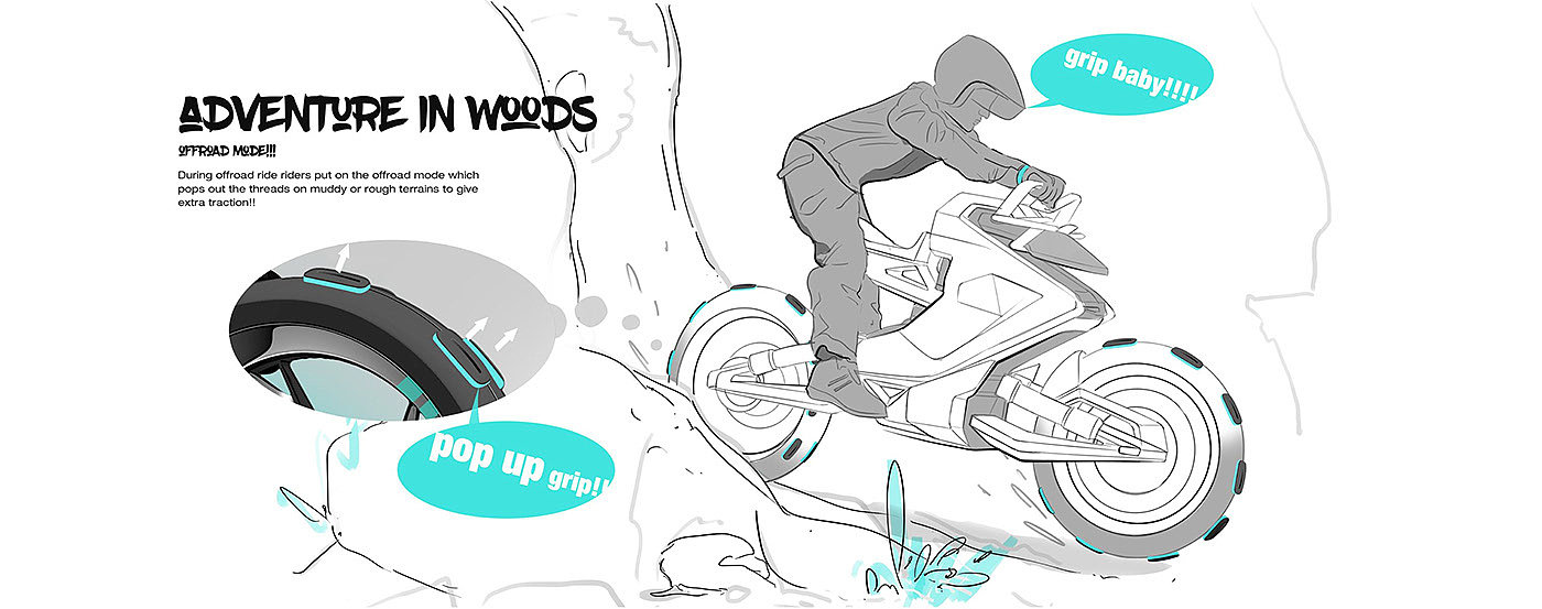 motorcycle，fury，sketch，Electric，concept，