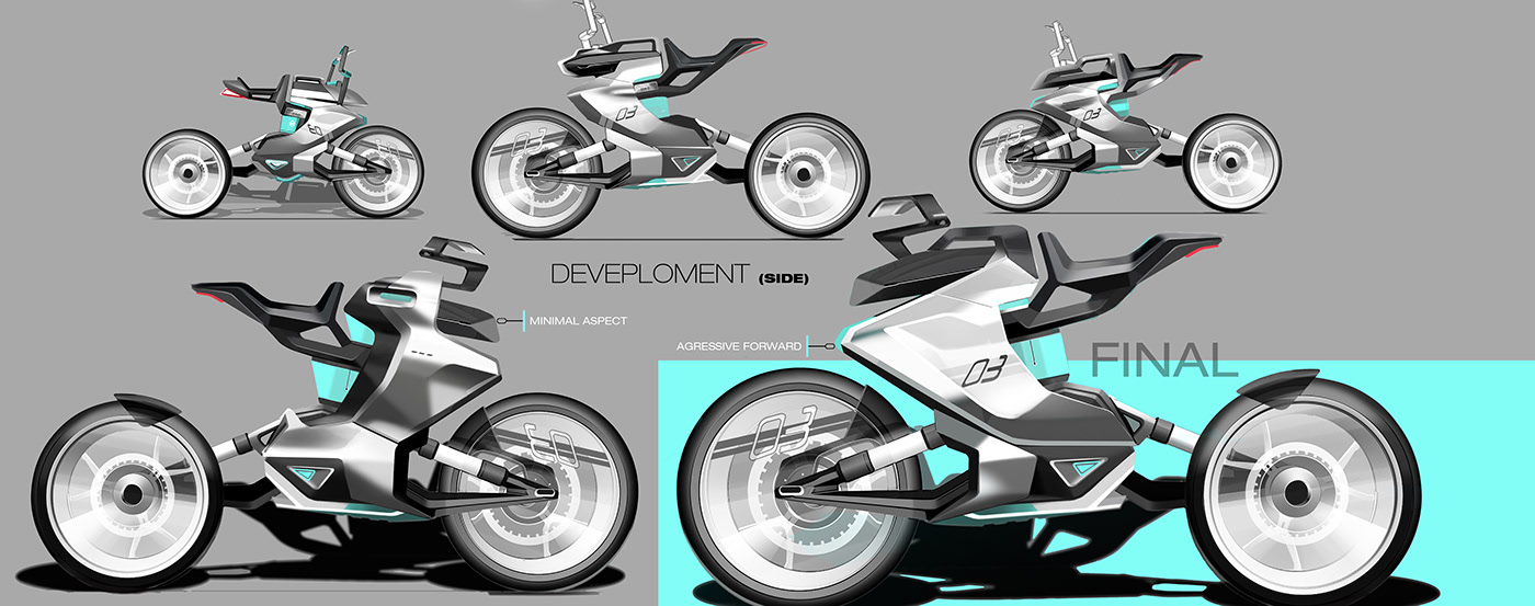 motorcycle，fury，sketch，Electric，concept，