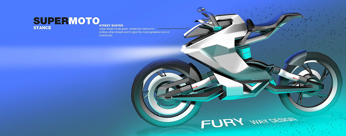 motorcycle，fury，sketch，Electric，concept，