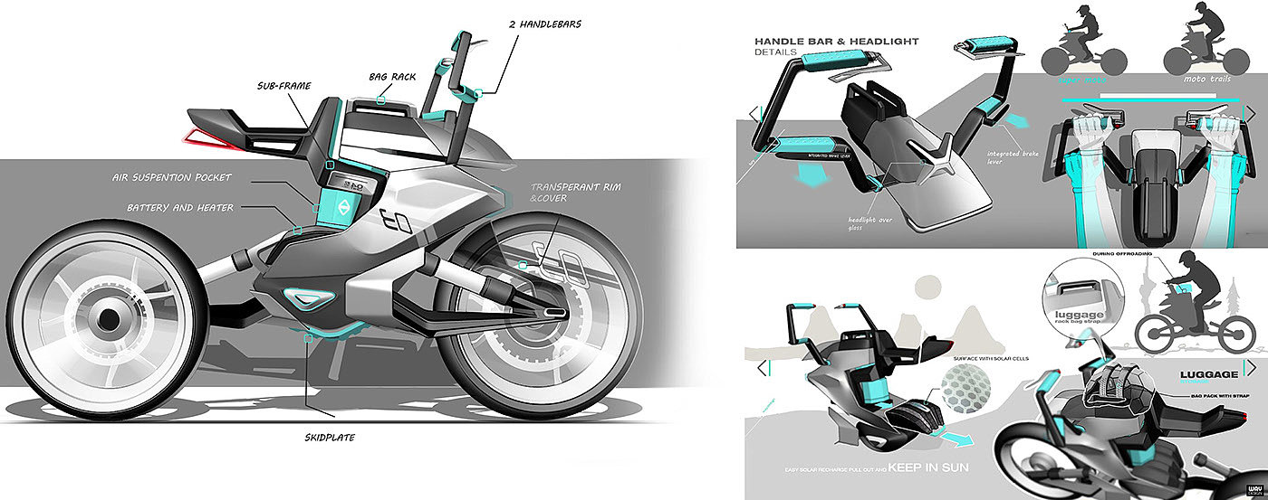 motorcycle，fury，sketch，Electric，concept，
