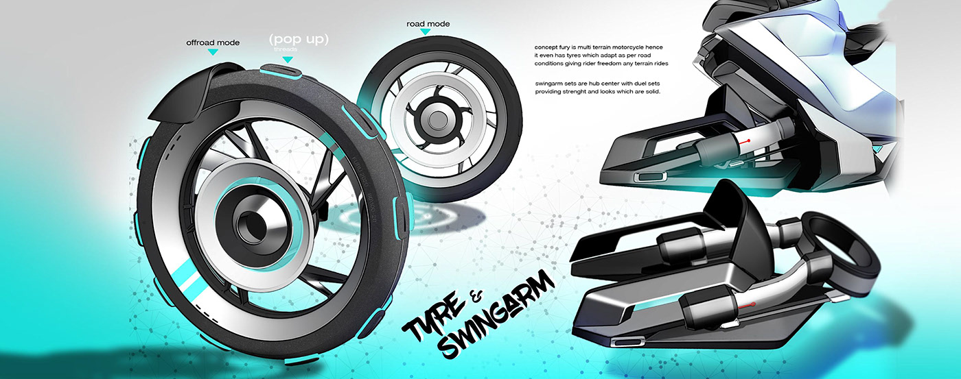 motorcycle，fury，sketch，Electric，concept，