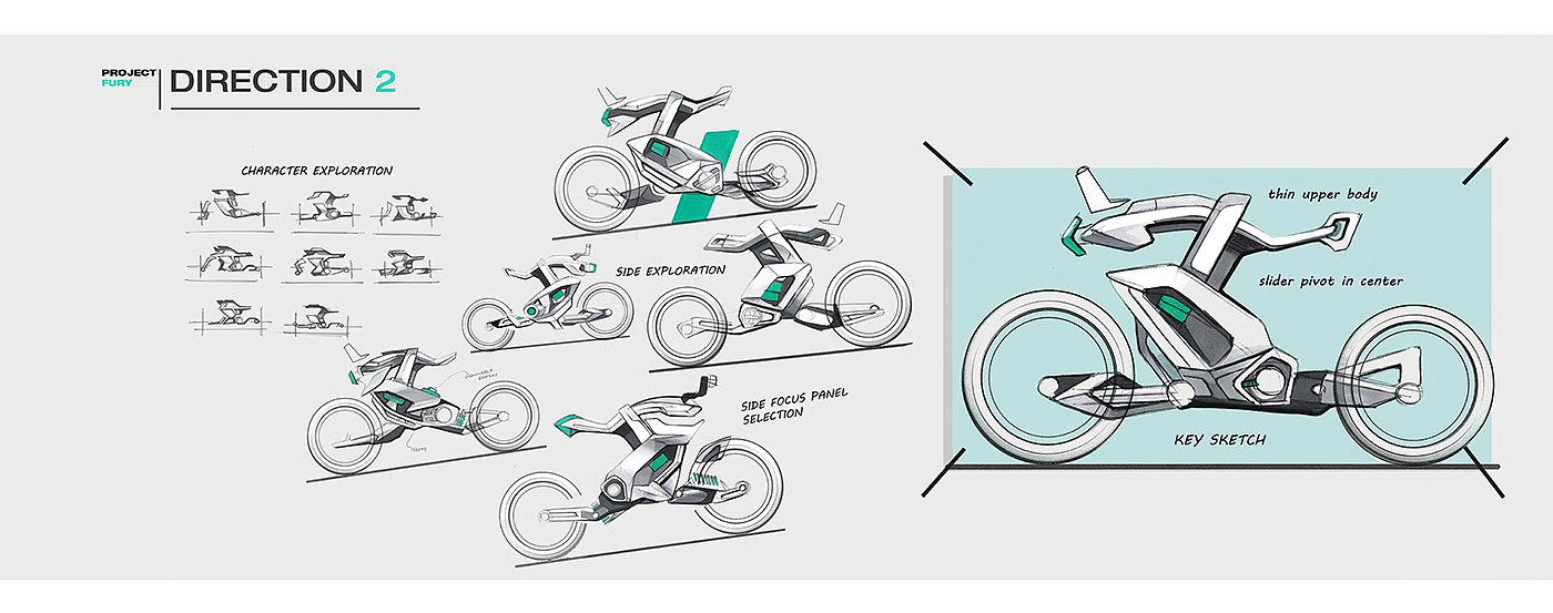 motorcycle，fury，sketch，Electric，concept，