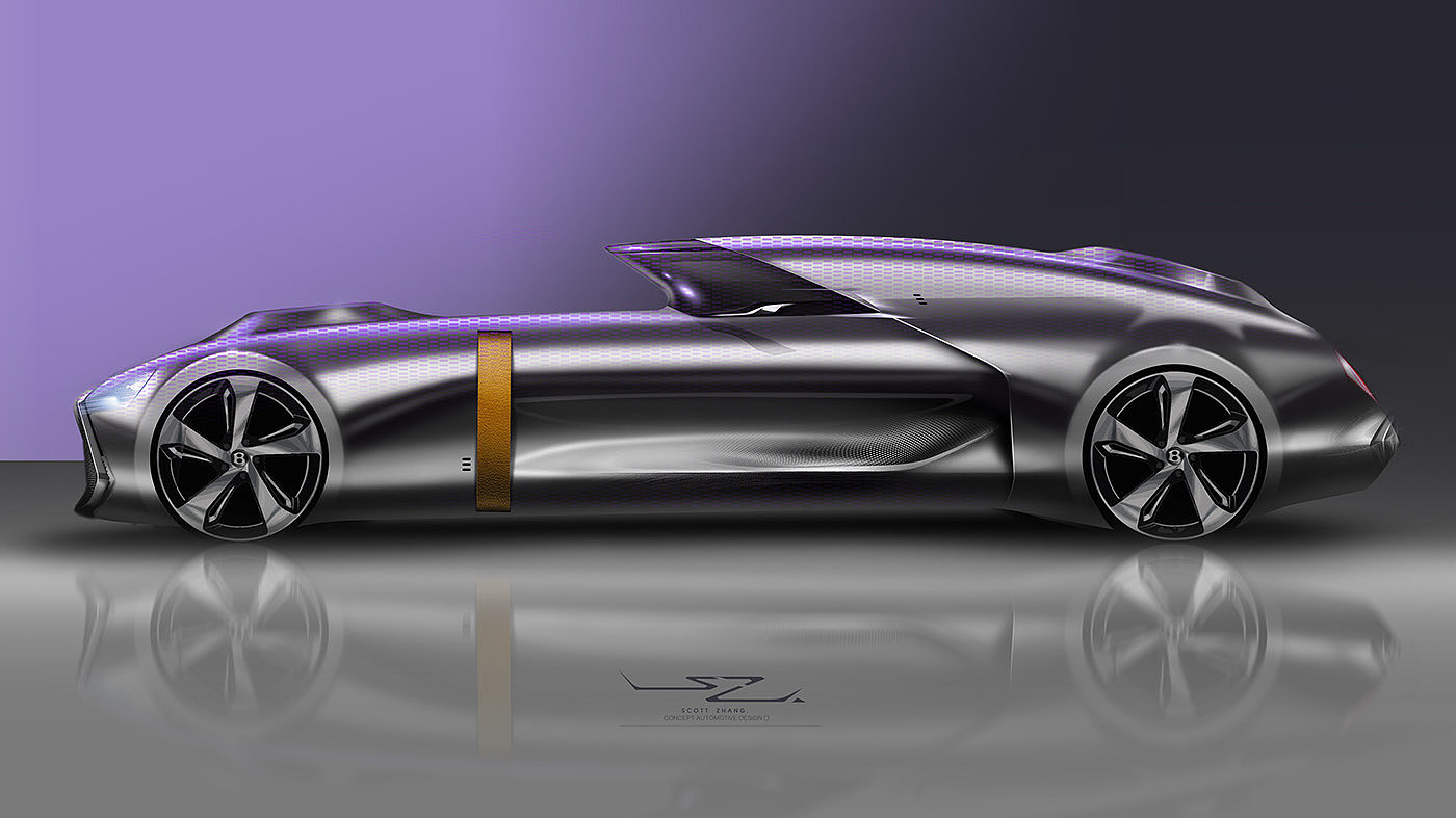 ps，Ubee ，2d rendering，design sketch，automobile，