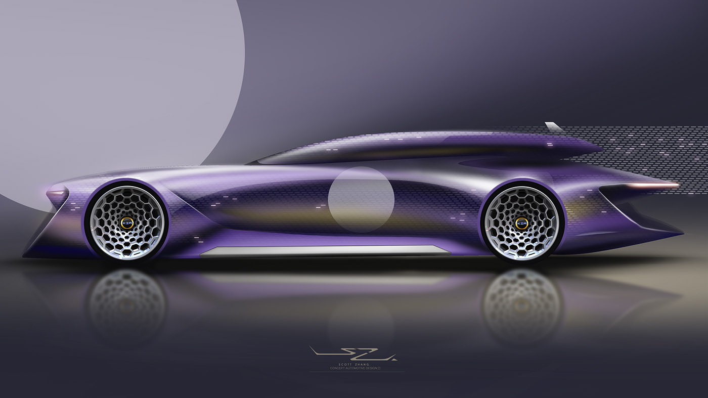 ps，Ubee ，2d rendering，design sketch，automobile，