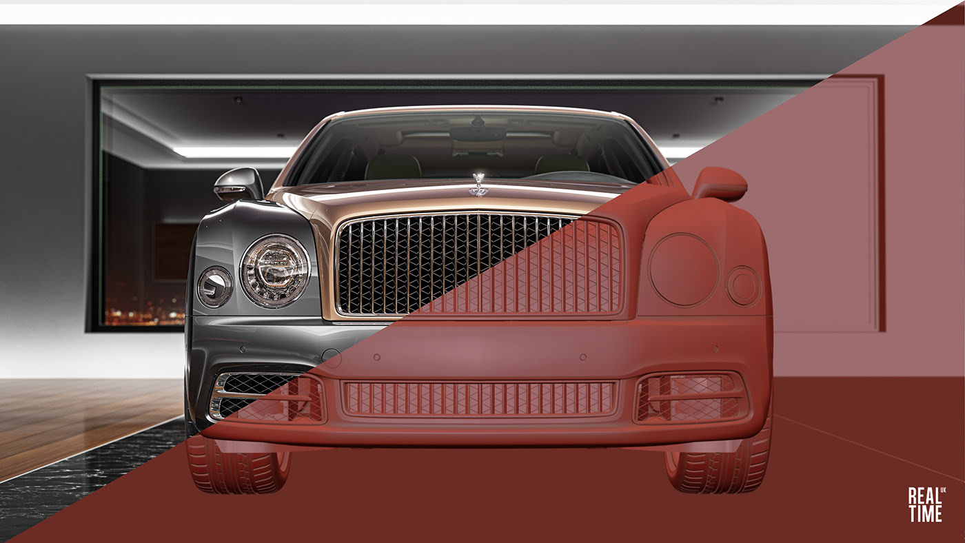 Bentley，automobile，Render，garage，