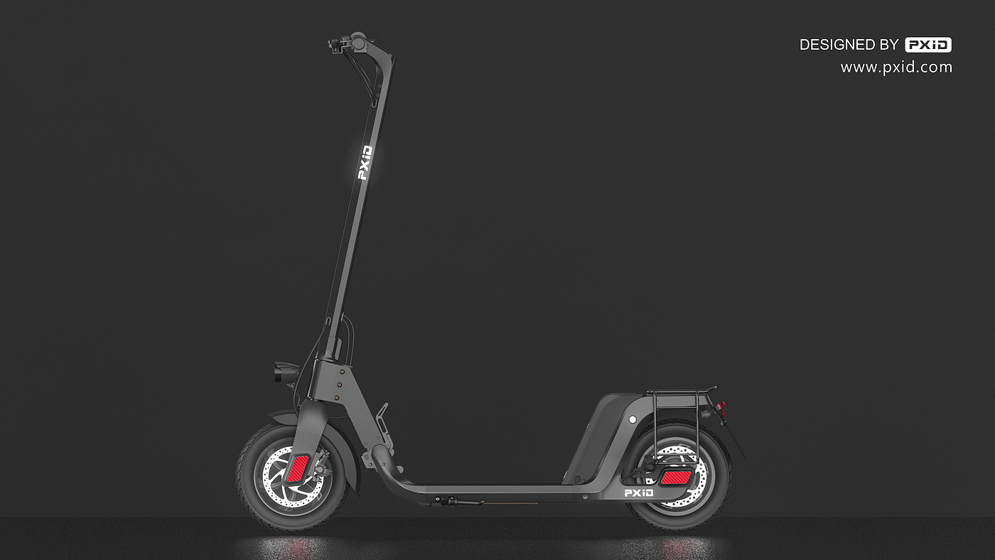 Scooter，Scooter design，Electric scooter，Design of electric scooter，Electric vehicle design，Design of transportation tools，