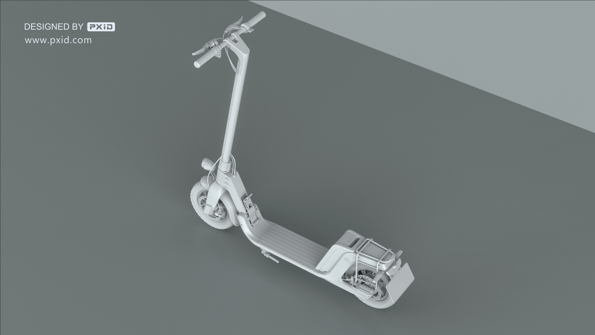 Scooter，Scooter design，Electric scooter，Design of electric scooter，Electric vehicle design，Design of transportation tools，