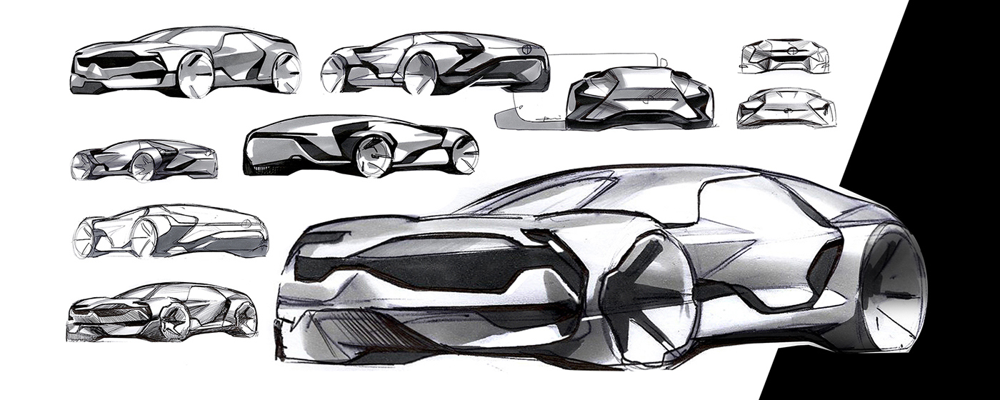 Automatic design，Hand drawn，3D printing，Exhibition，industrial design，