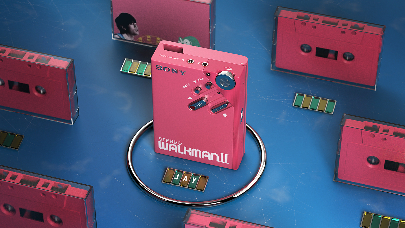 周杰伦，walkman，音乐，