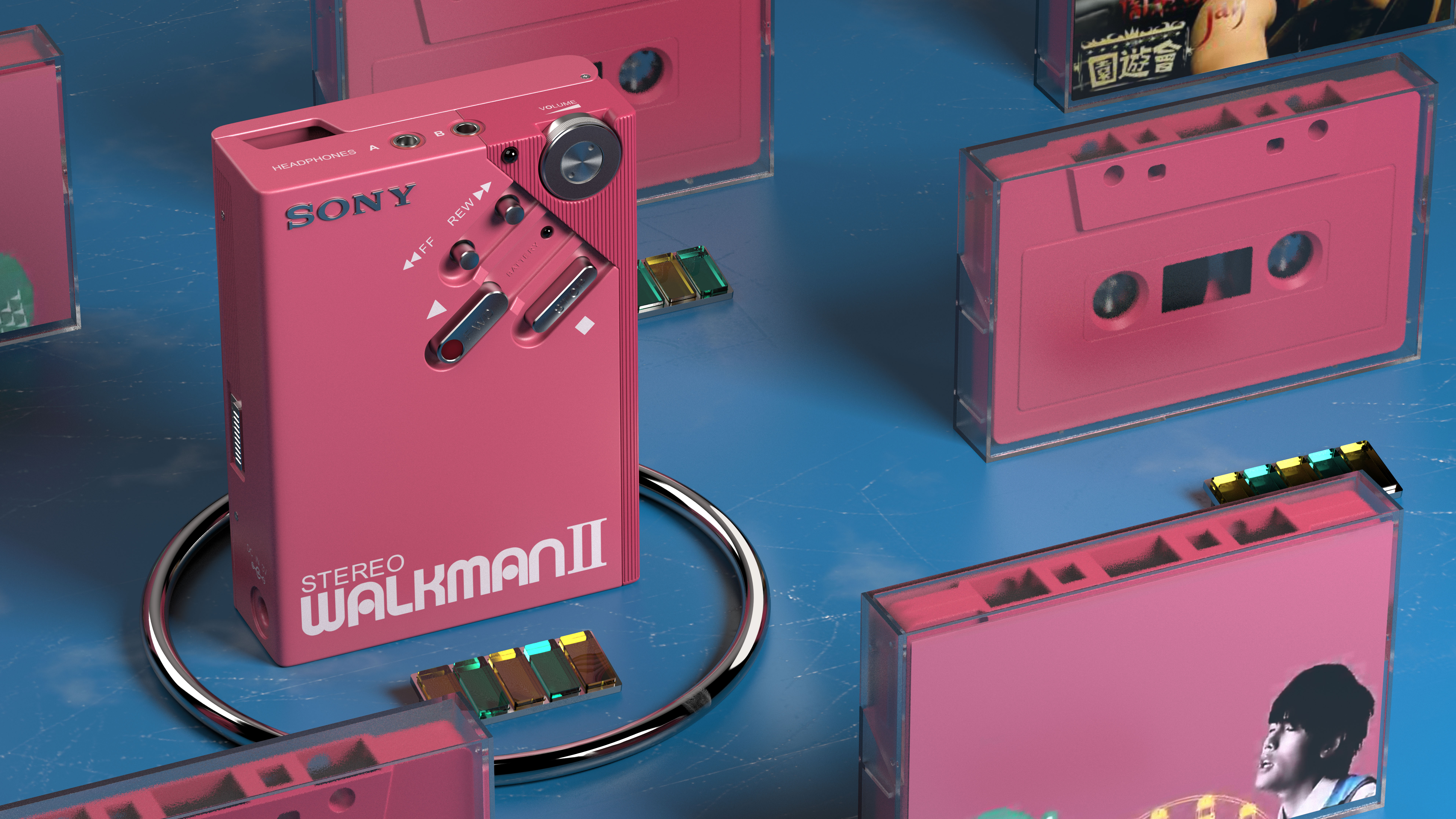 Jay Chou，walkman，music，