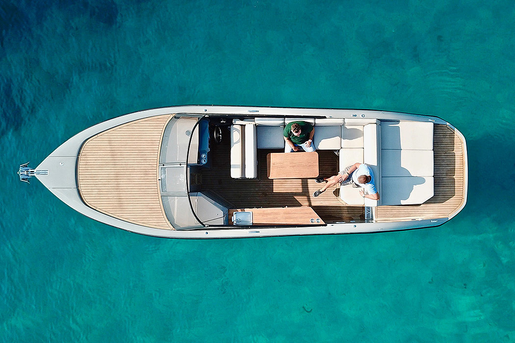 Rand Boats，yacht，Electric yacht，ship，grey，Leisure 28，