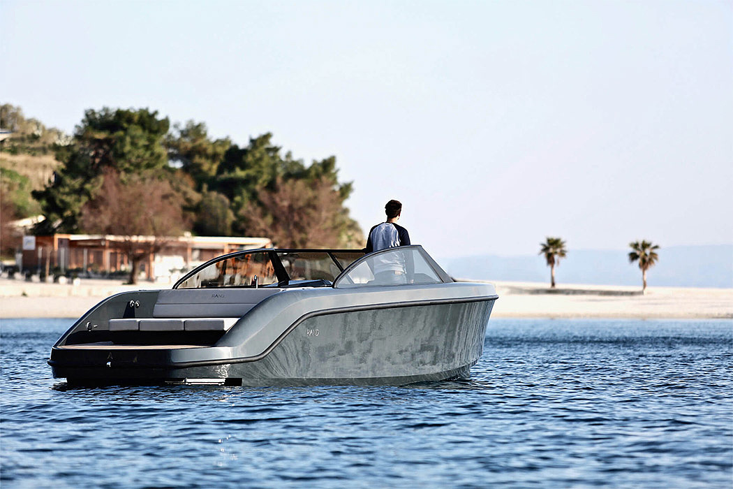 Rand Boats，yacht，Electric yacht，ship，grey，Leisure 28，