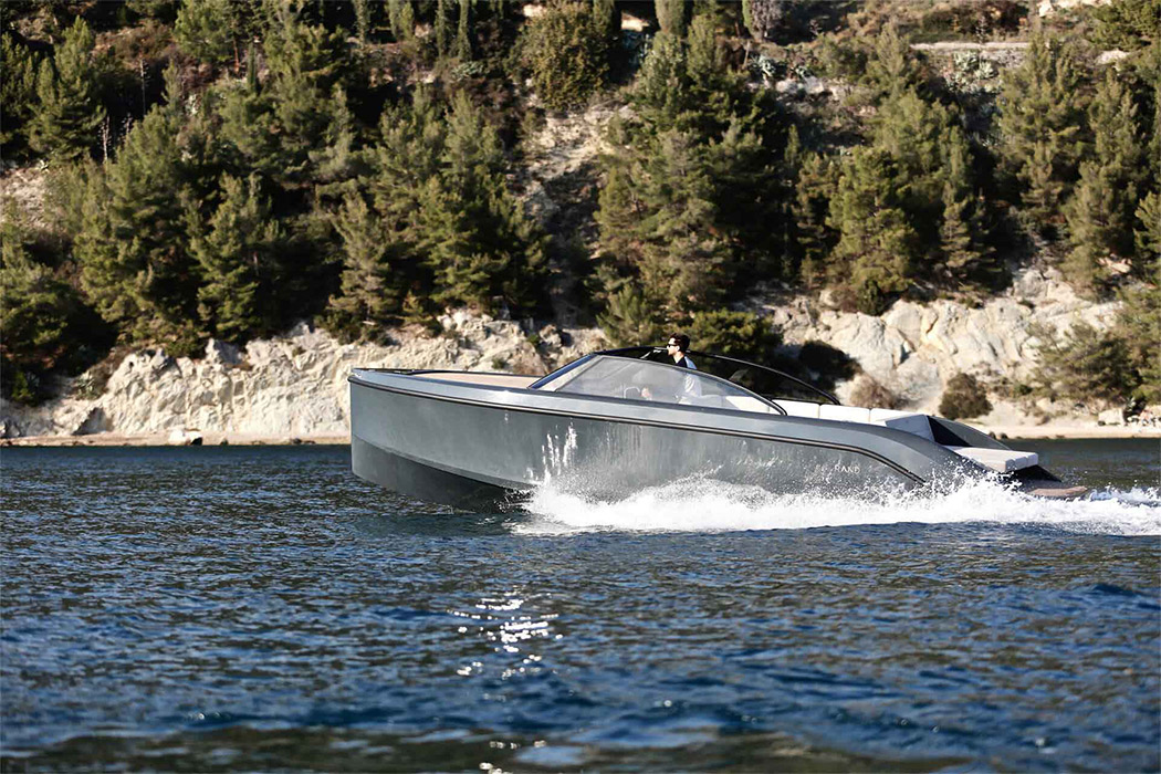 Rand Boats，yacht，Electric yacht，ship，grey，Leisure 28，