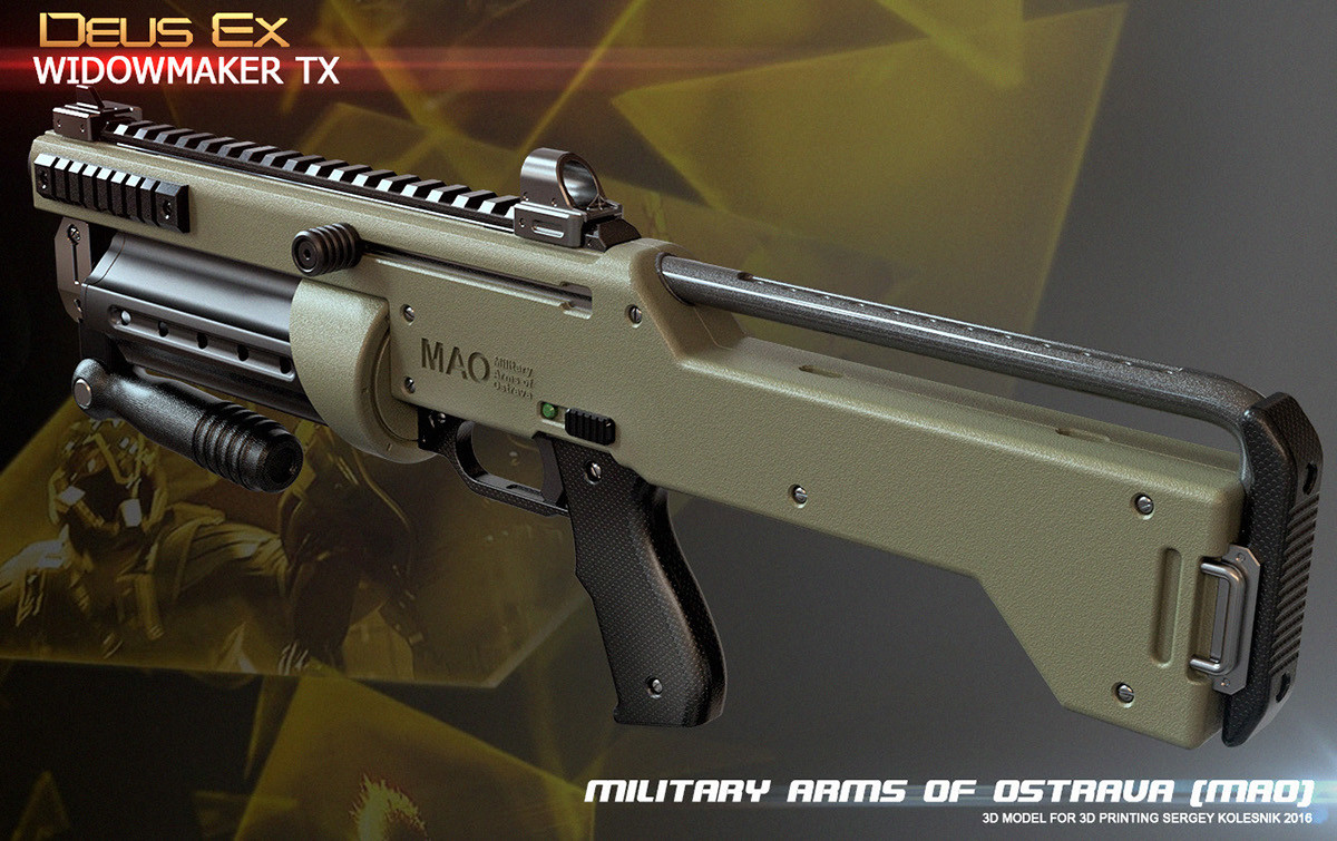 delicate，Metallic texture，3d，concept，gun，