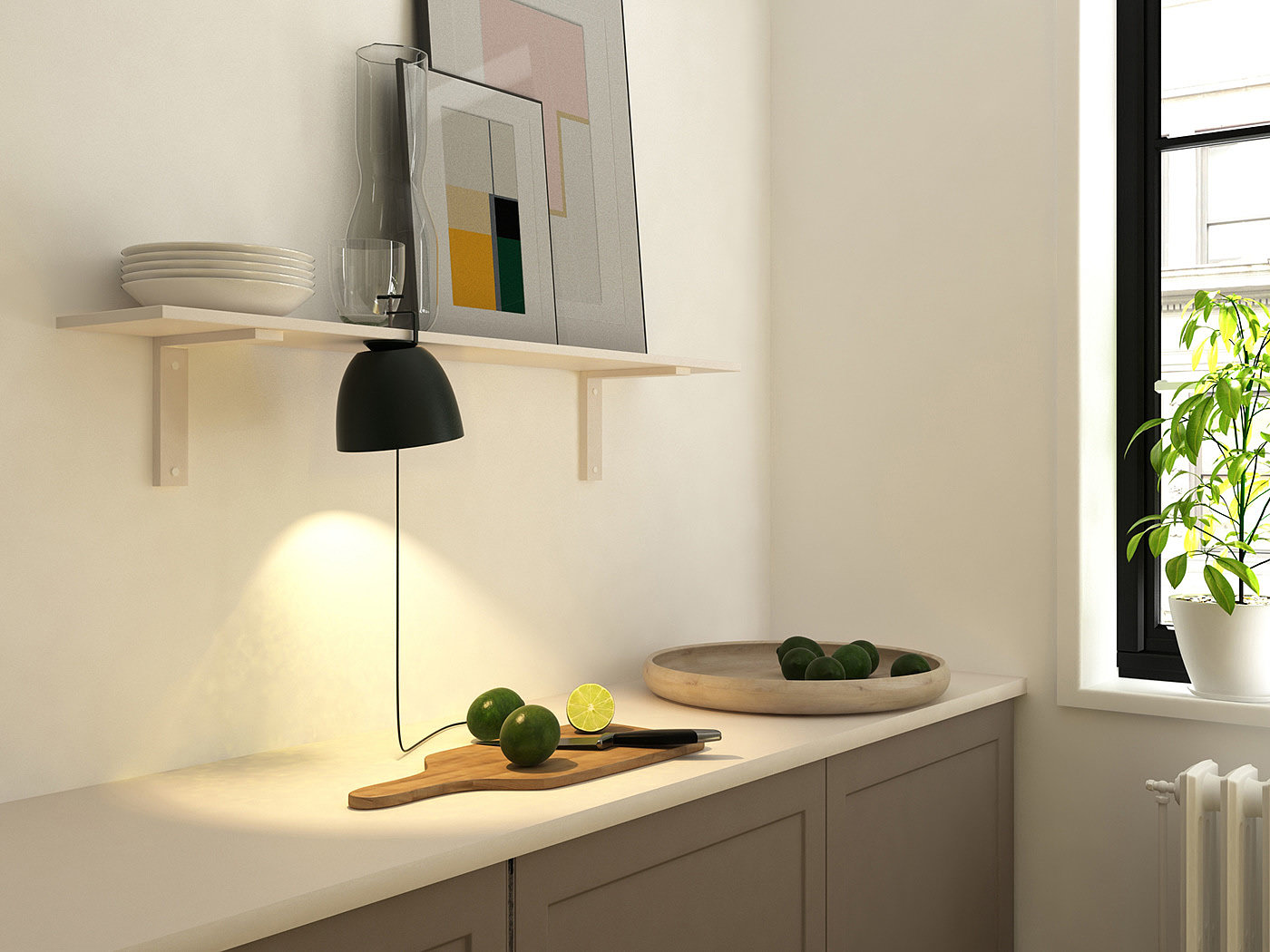 interaction，lighting，rotate，Simplicity，Clamp lamp，