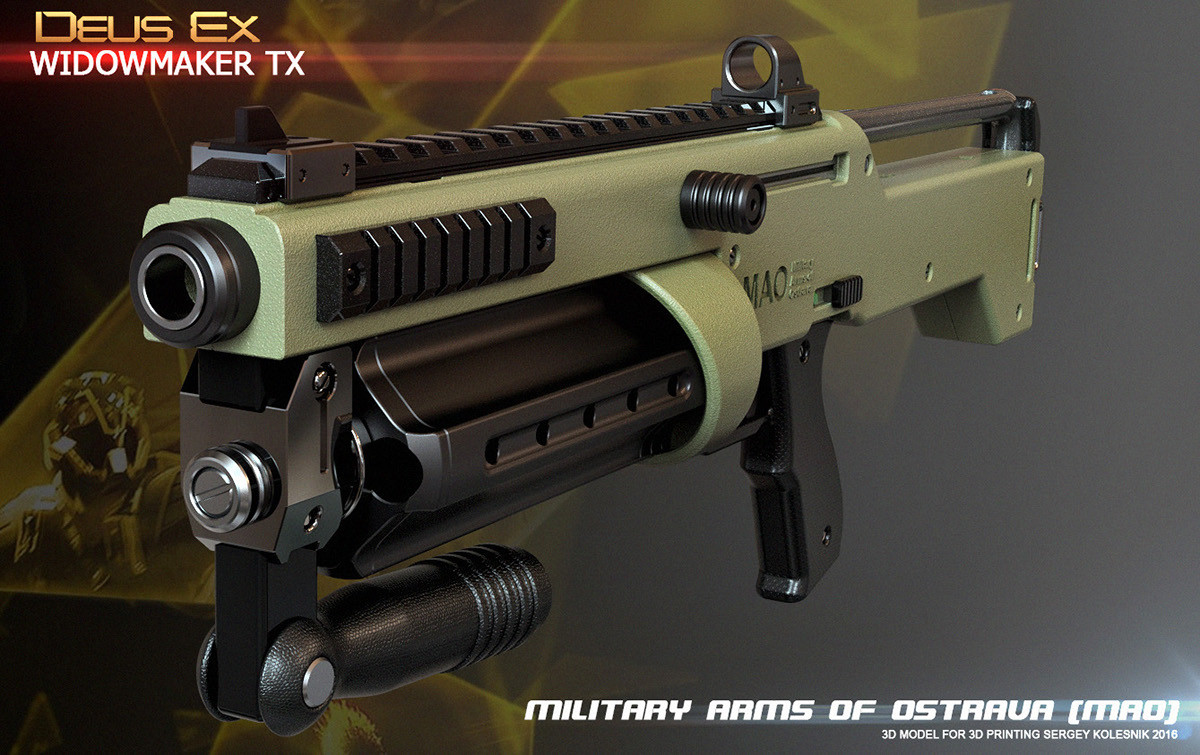 delicate，Metallic texture，3d，concept，gun，