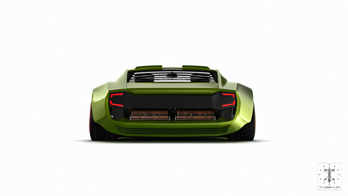 concept，Miura，Lamborghini，automobile，