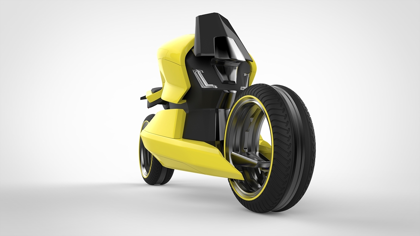 industrial design，science and technology，conceptual design，design sketch，motorcycle，