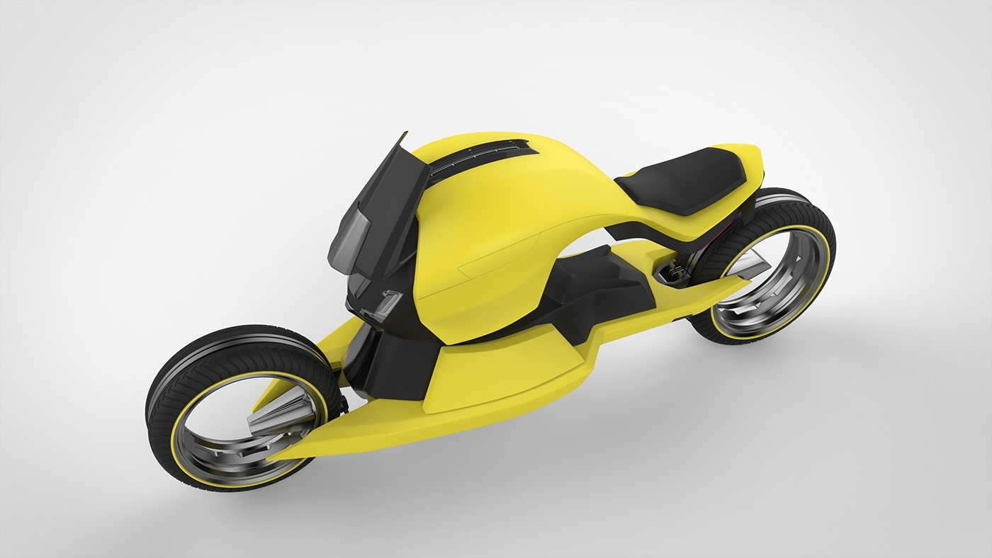industrial design，science and technology，conceptual design，design sketch，motorcycle，