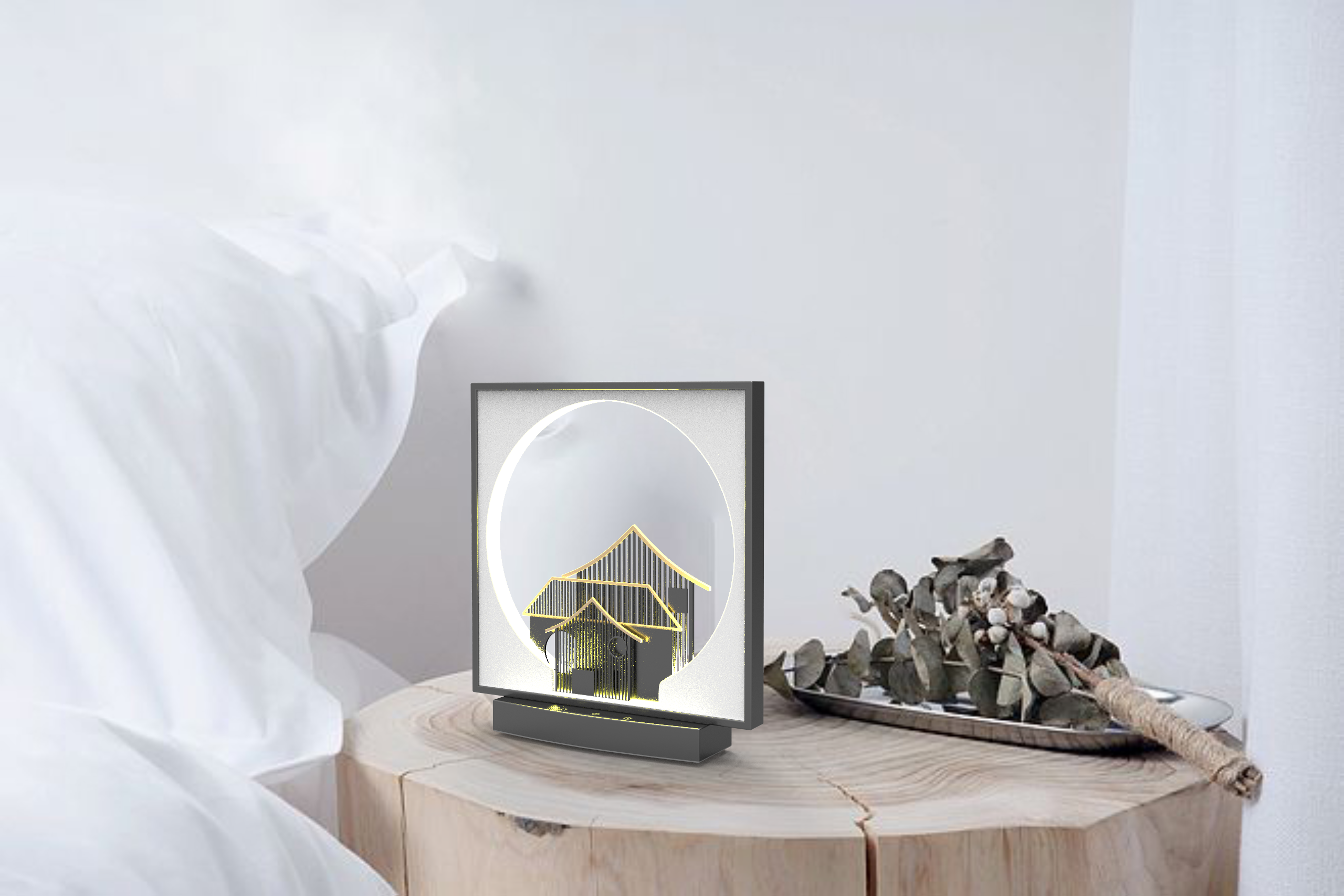 It is not only a lamp, but also a decoration for houses.，