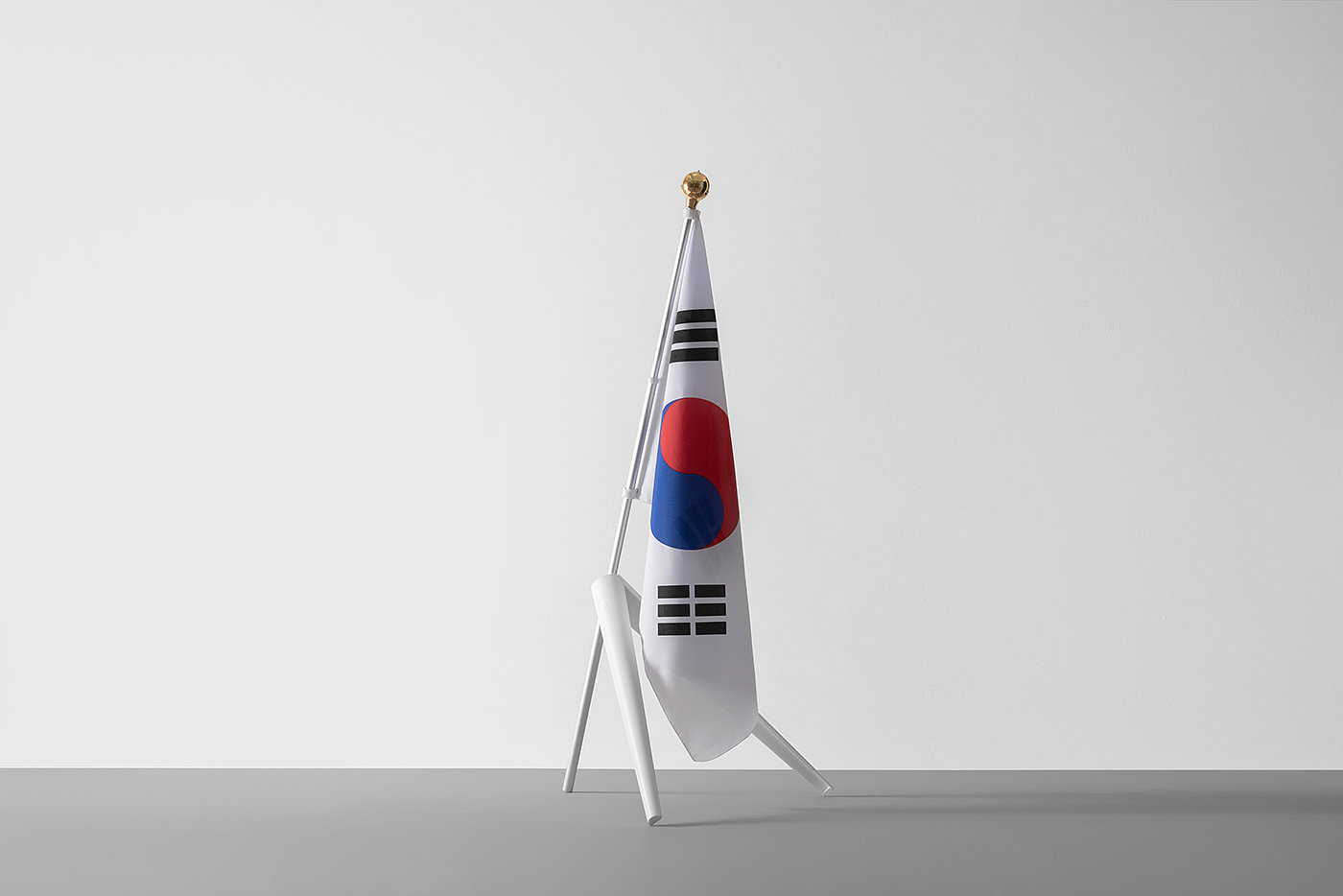 Korean Flag，Flag box，national flag，white，