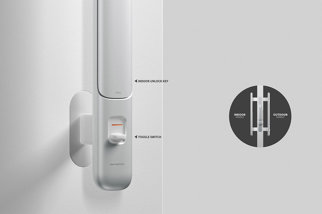 Home Furnishing，Intelligent door lock，Metal，