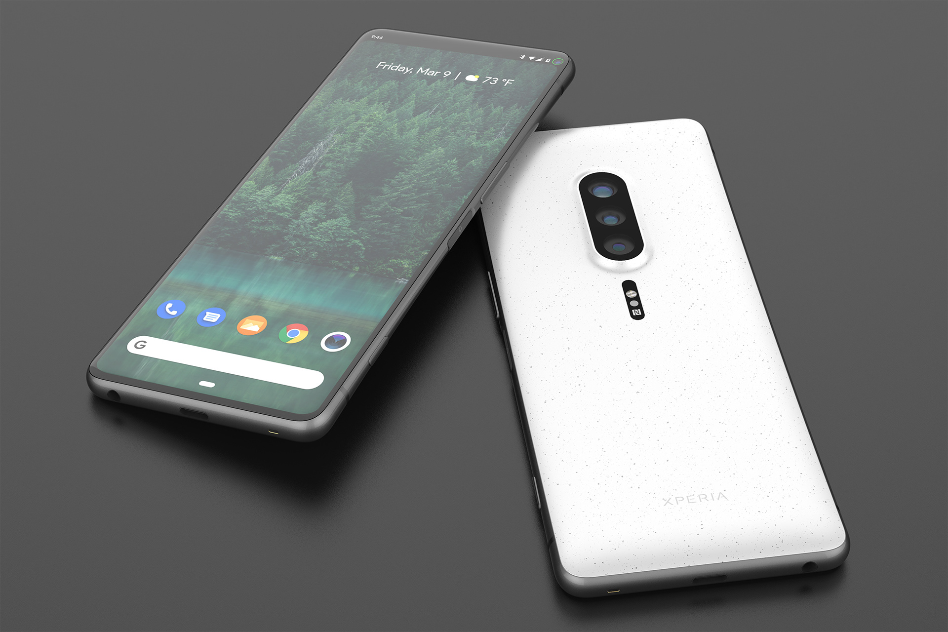 xperia，mobile phone，concept，